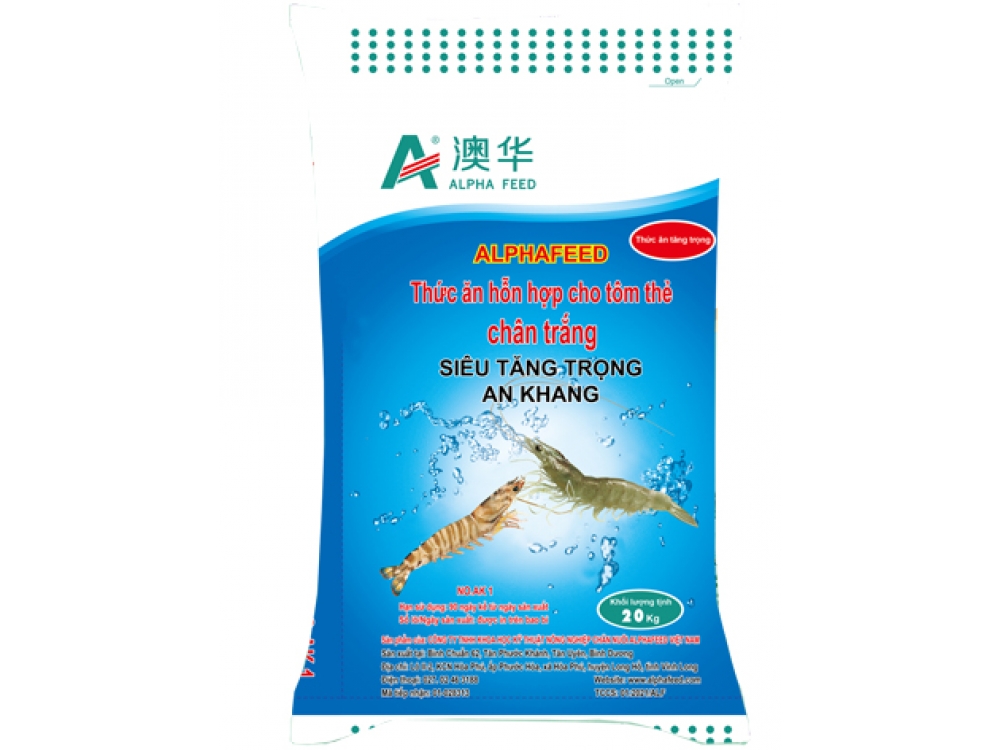 thức ăn tôm ALPHAFEED - AN KHANG