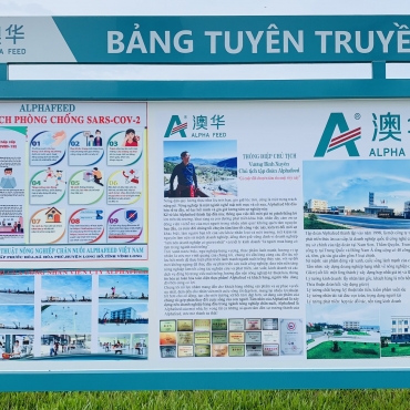 Hình ảnh tuyên truyền khu vực cty