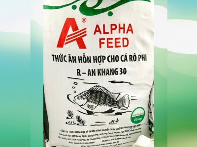 Thức ăn hổn hợp cho cá rô phi R-AN KHANG 30